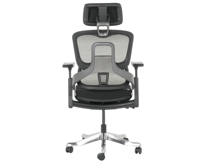 Ергономичен стол Sonata Metz, Черен, Люлеещ механизъм