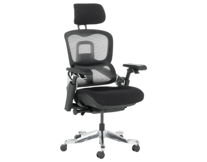 Ергономичен стол Sonata Dole, Черен, Функция люлеене