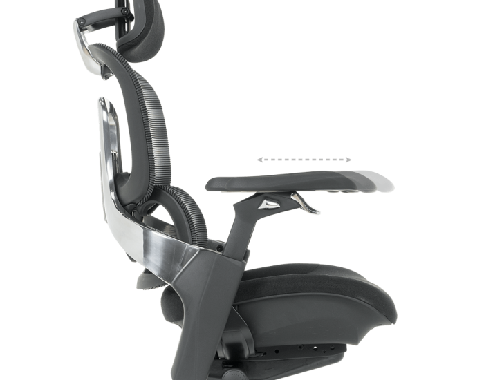 Ергономичен стол Sonata Dole, Черен, Функция люлеене