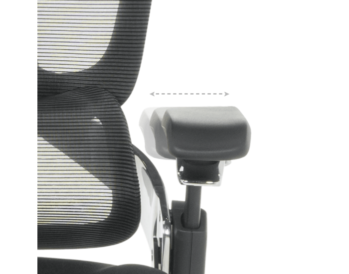 Ергономичен стол Sonata Dole, Черен, Функция люлеене