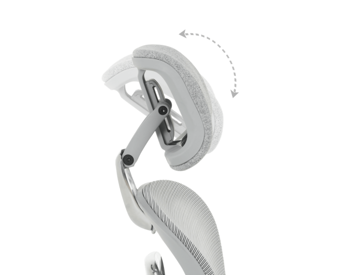 Ергономичен стол DOLE W - сив