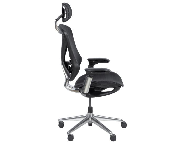 Ергономичен стол Sonata Mana, Черен,Множество функции