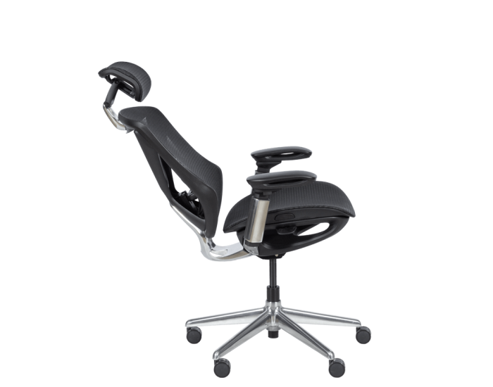 Ергономичен стол Sonata Mana, Черен,Множество функции