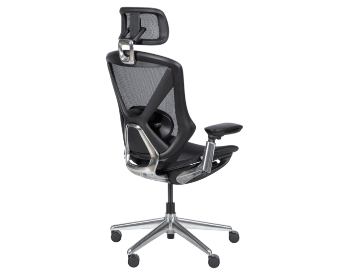 Ергономичен стол Sonata Mana, Черен,Множество функции