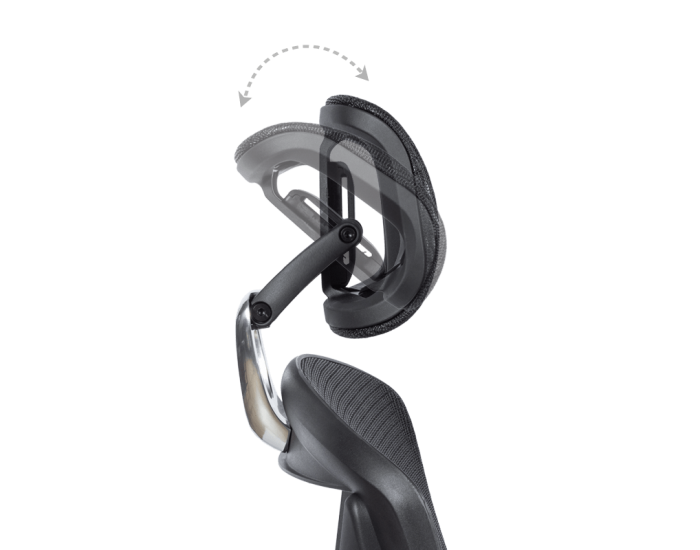 Ергономичен стол Sonata Mana, Черен,Множество функции