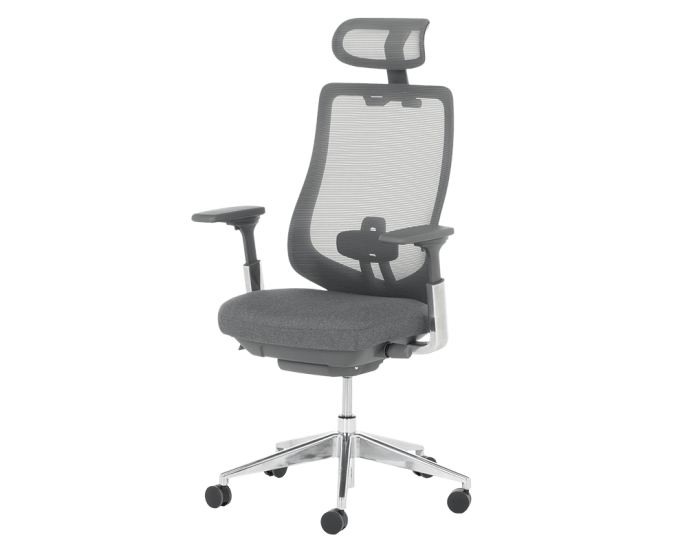 Ергономичен стол BADEN - сив