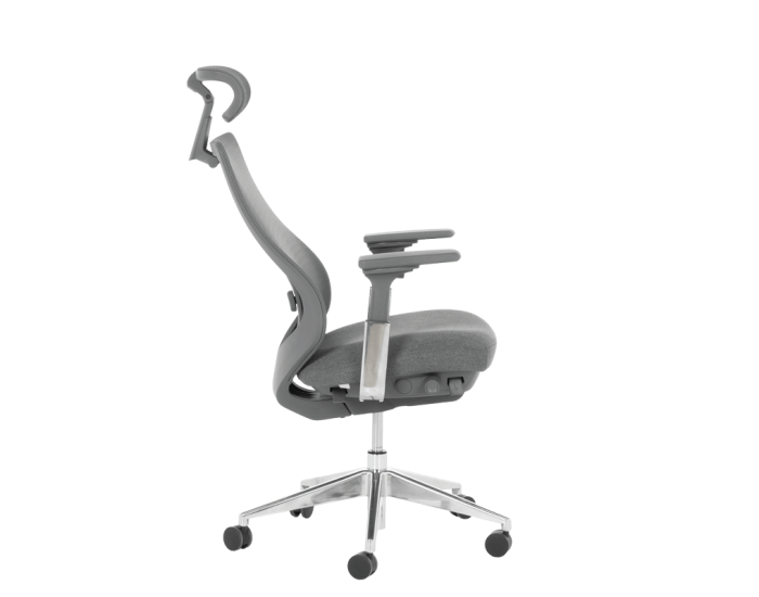 Ергономичен стол BADEN - сив