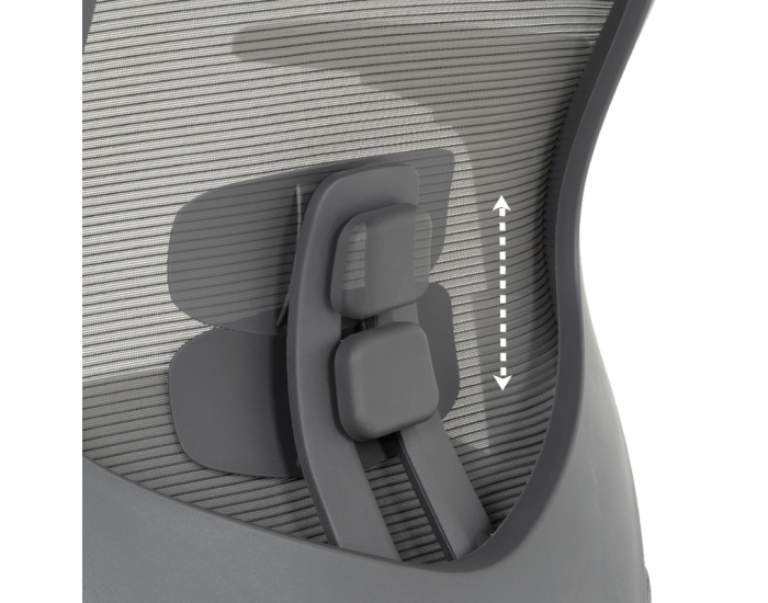 Ергономичен стол BADEN - сив