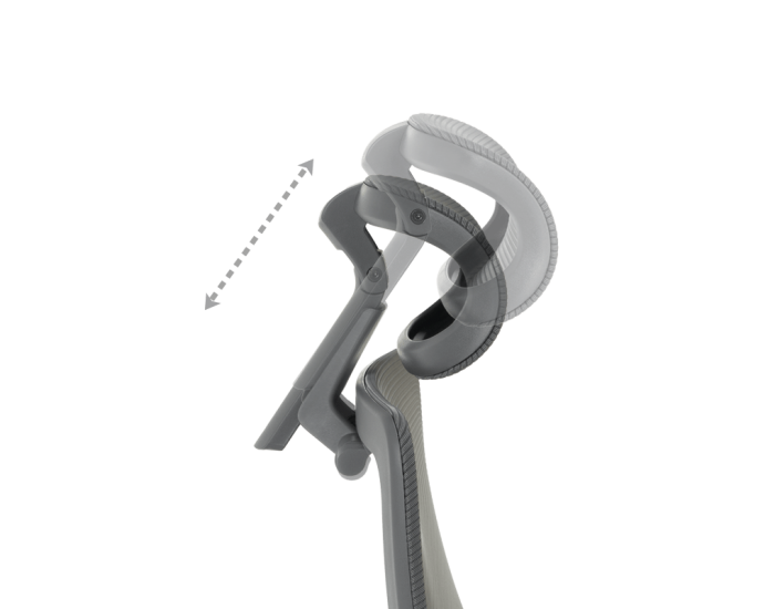 Ергономичен стол BADEN - сив