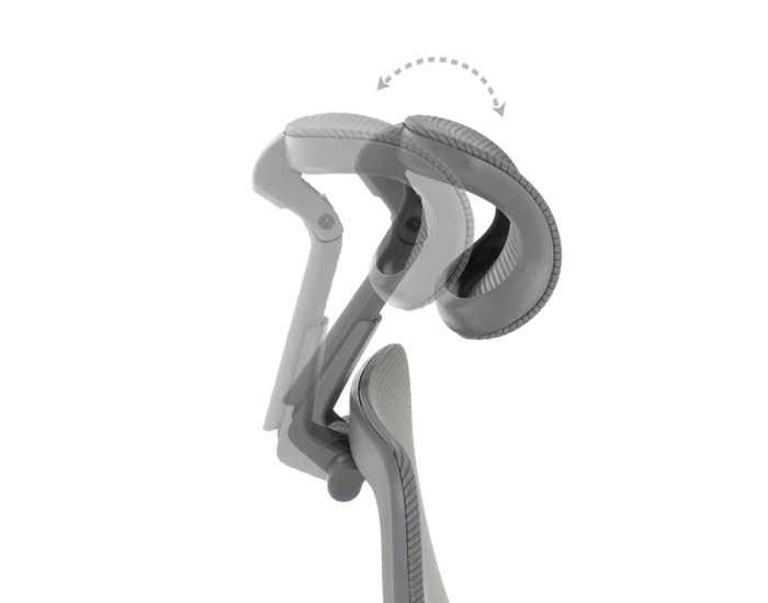 Ергономичен стол BADEN - сив