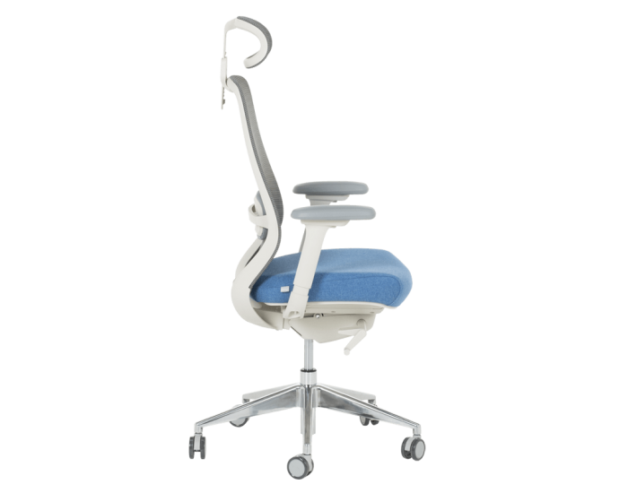 Ергономичен стол GLAND - син-сив