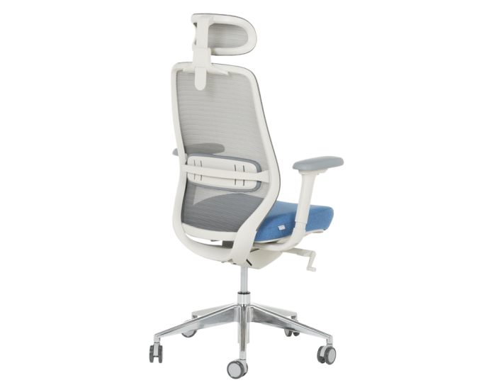 Ергономичен стол GLAND - син-сив