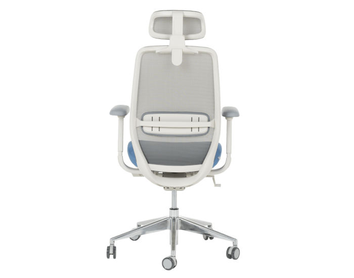 Ергономичен стол GLAND - син-сив