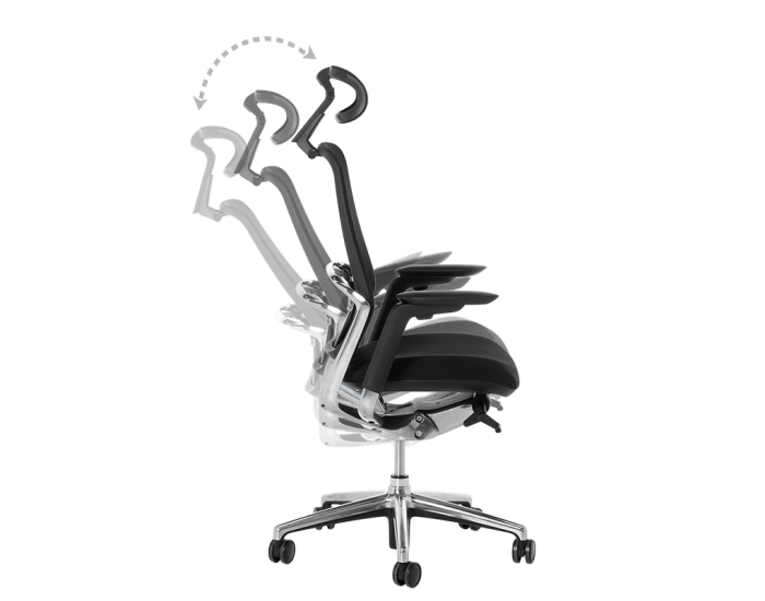 Ергономичен стол VAUD - черен