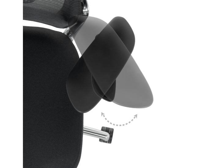 Ергономичен стол VAUD - черен