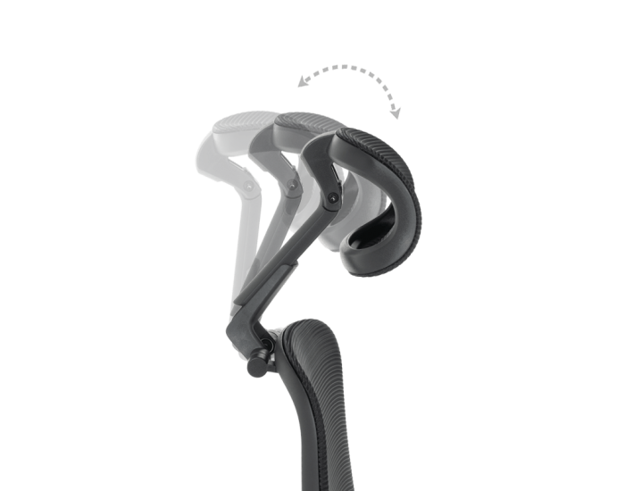 Ергономичен стол VAUD - черен