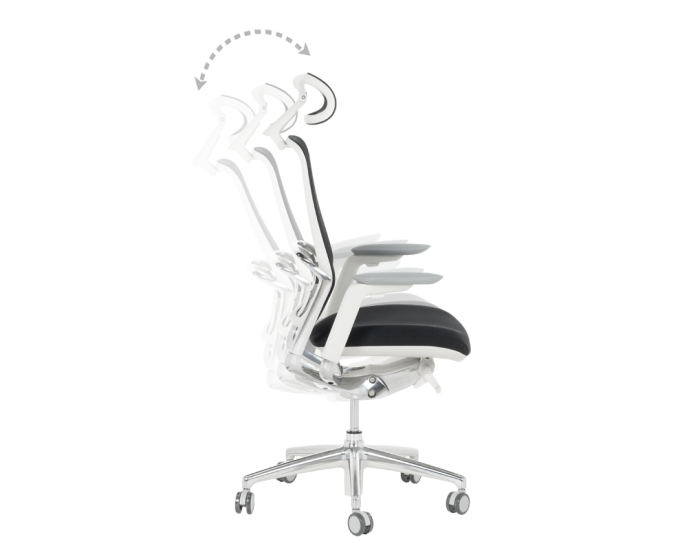 Ергономичен стол VAUD W - черен