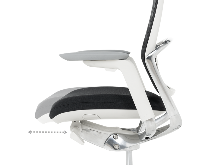 Ергономичен стол VAUD W - черен