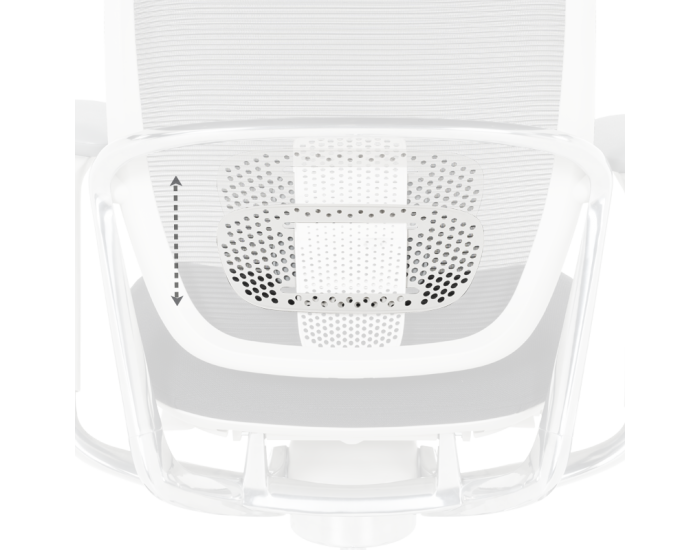 Ергономичен стол VAUD W - черен