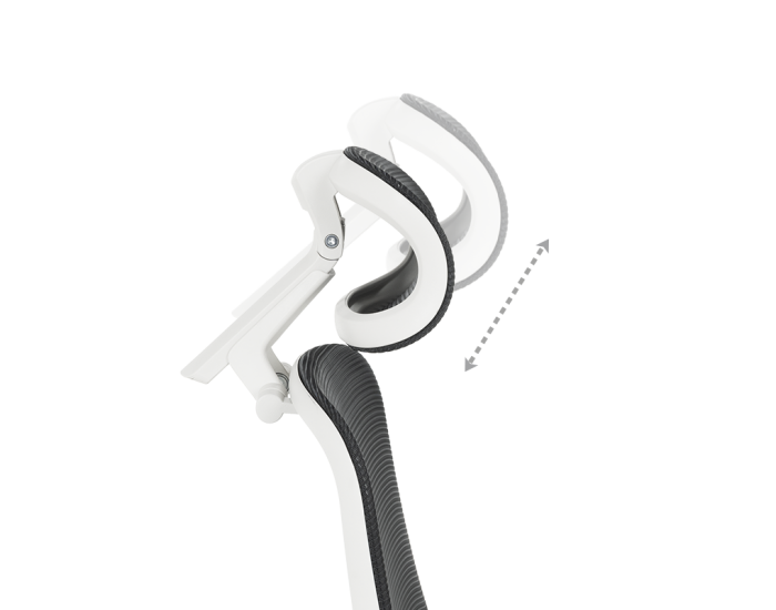 Ергономичен стол VAUD W - черен