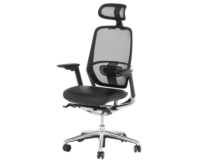 Ергономичен стол VAUD LUX - черен