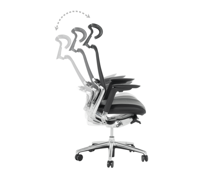 Ергономичен стол VAUD LUX - черен