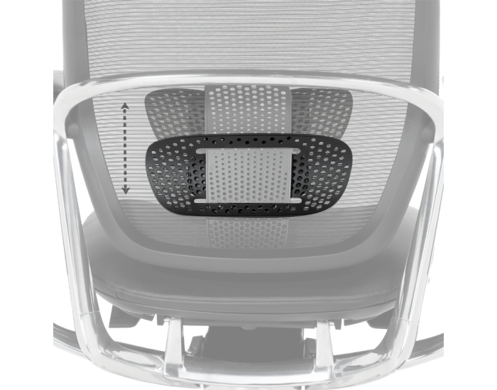 Ергономичен стол VAUD LUX - черен