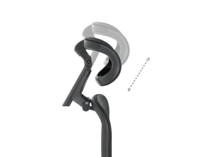 Ергономичен стол VAUD LUX - черен