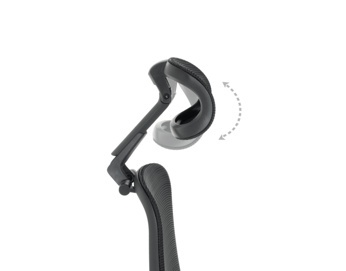 Ергономичен стол VAUD LUX - черен