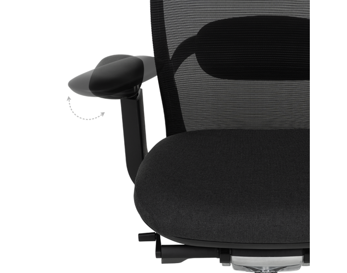 Ергономичен стол ONEX - черен