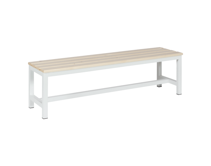 Пейка за съблекалня Sonata Blum, 150-1, 150x40.5x42.5 см, Бяла Пейка за съблекалня Sonata Blum, 150-1, 150x40.5x42.5 см, Бяла