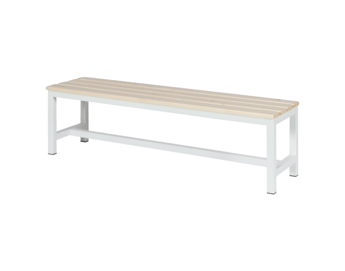 Пейка за съблекалня Sonata Blum, 150-1, 150x40.5x42.5 см, Бяла Пейка за съблекалня Sonata Blum, 150-1, 150x40.5x42.5 см, Бяла