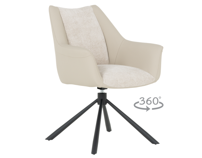 Трапезен стол TEMPE - шампанско