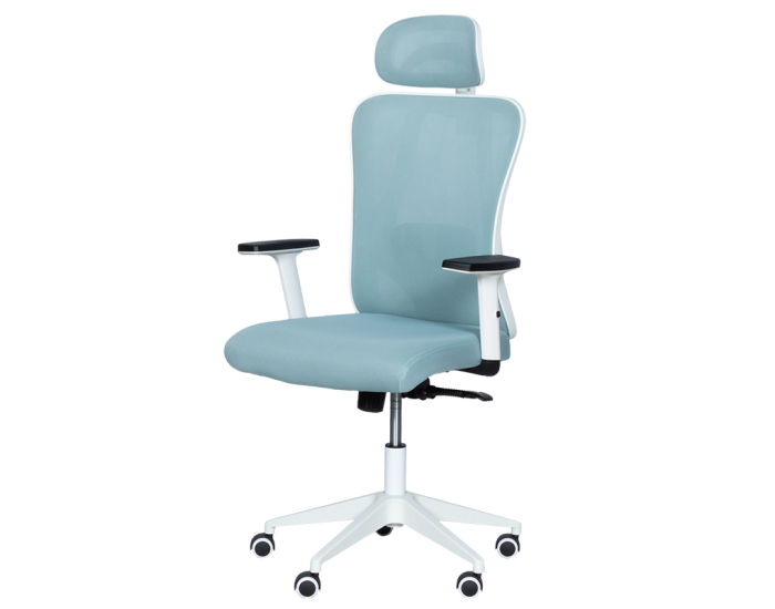 Ергономичен стол Sonata 7588 - светлосин