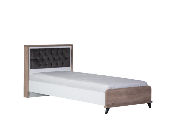 Детско легло Sonata Natura, 120 x 200 см, ПДЧ, Подматрачна рамка