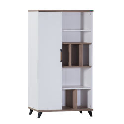 Етажерка за книги Sonata Natura, Механизми за плавно затваряне - Гардероби и шкафове