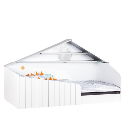 Детско легло Sonata Bird House, 100 х 200 см,  Къща, Монтесори  - Детска стая