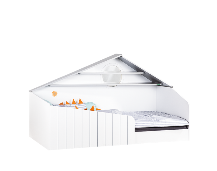 Детско легло Sonata Bird House, 100 х 200 см,  Къща, Монтесори