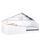 Детско легло Sonata Bird House, 100 х 200 см,  Къща, Монтесори