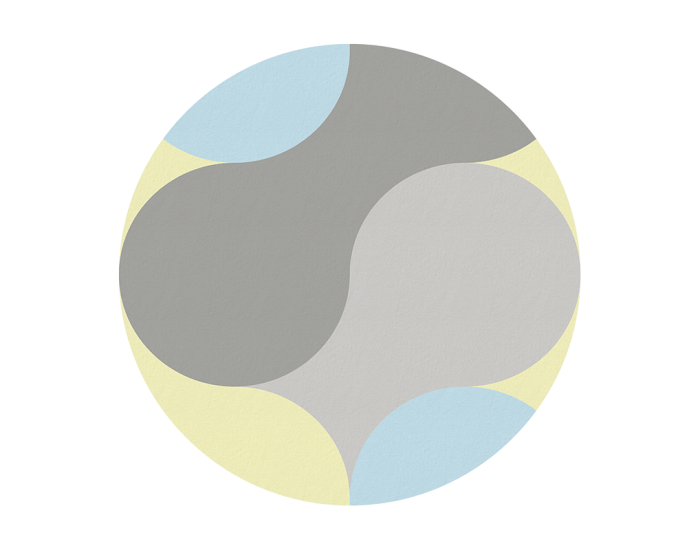 Килим за детска стая Sonata Minia, Диаметър 133 см