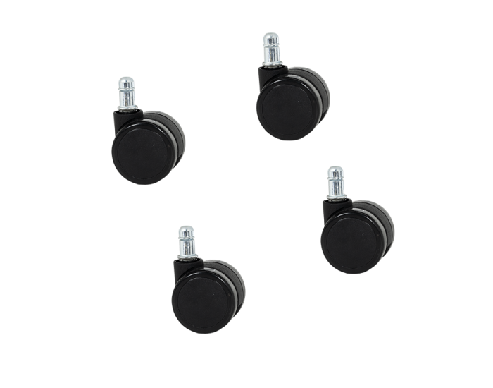 Комплект колела Sonata Blum, 6 броя, Черни