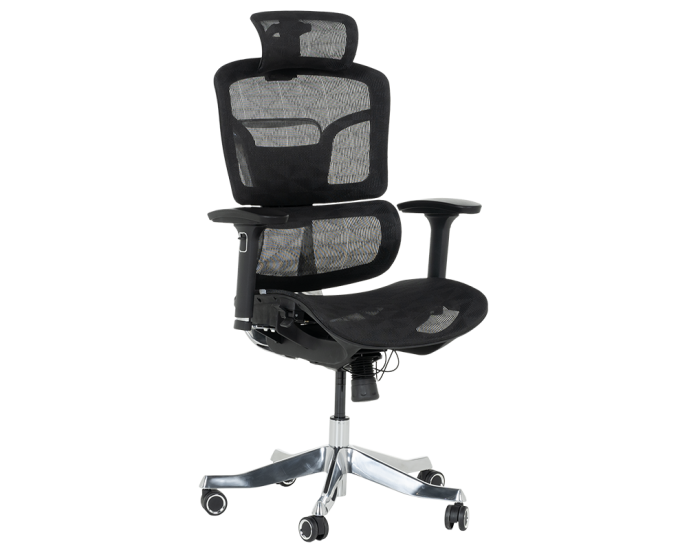 Ергономичен стол Sonata 7902 - черен