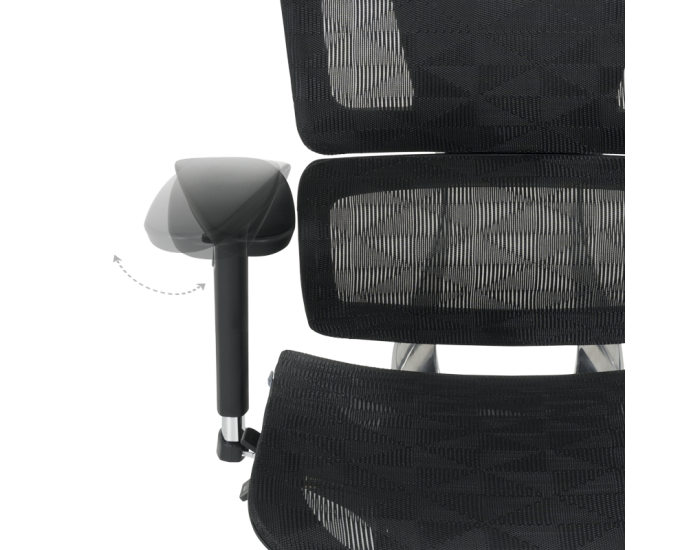 Ергономичен стол Sonata 7902 - черен