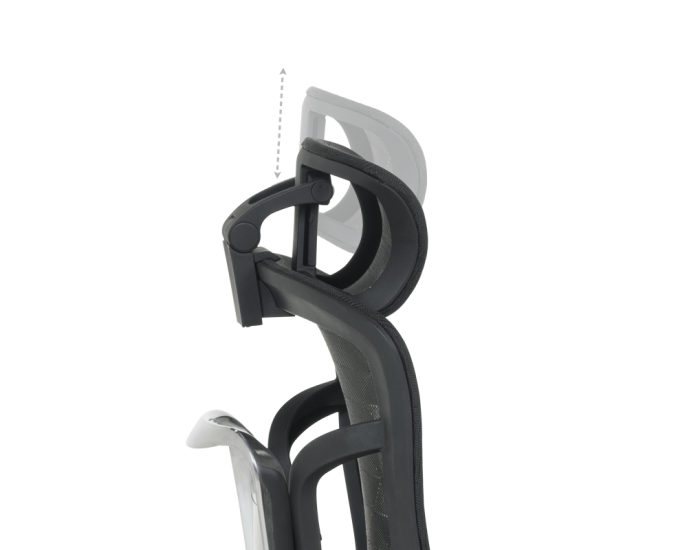 Ергономичен стол Sonata 7902 - черен