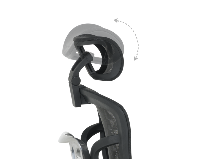 Ергономичен стол Sonata 7902 - черен