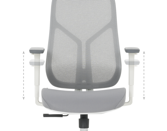 Ергономичен стол Sonata Blum 7901 W - сив