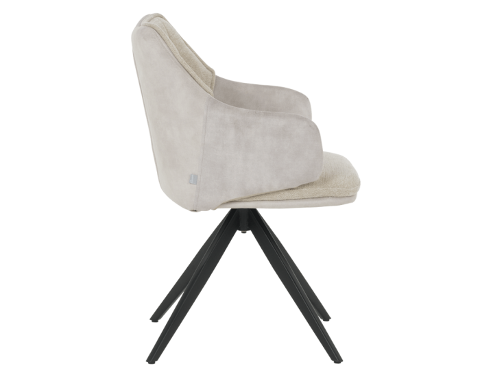 Трапезен стол BORDON - крем R 28