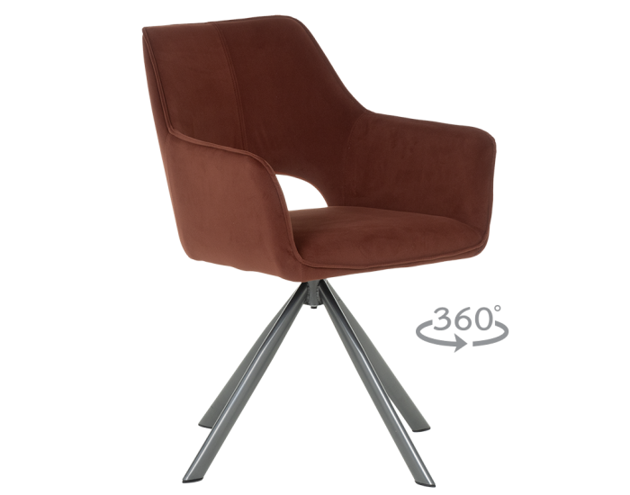 Трапезен стол READING - охра MJ 3