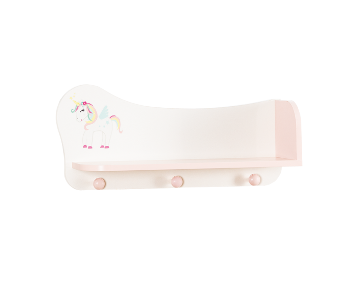 Етажерка за стена Sonata UNICORN, ПДЧ, Илюстриран Етажерка за стена Sonata UNICORN, ПДЧ, Илюстриран
