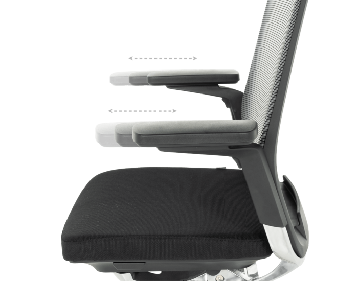 Ергономичен стол Sonata Blum, 7573-1, Черен